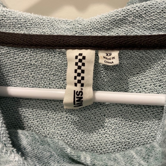 2/$25 Vans Green Distressed Hoodie Size XS - Picture 4 of 4